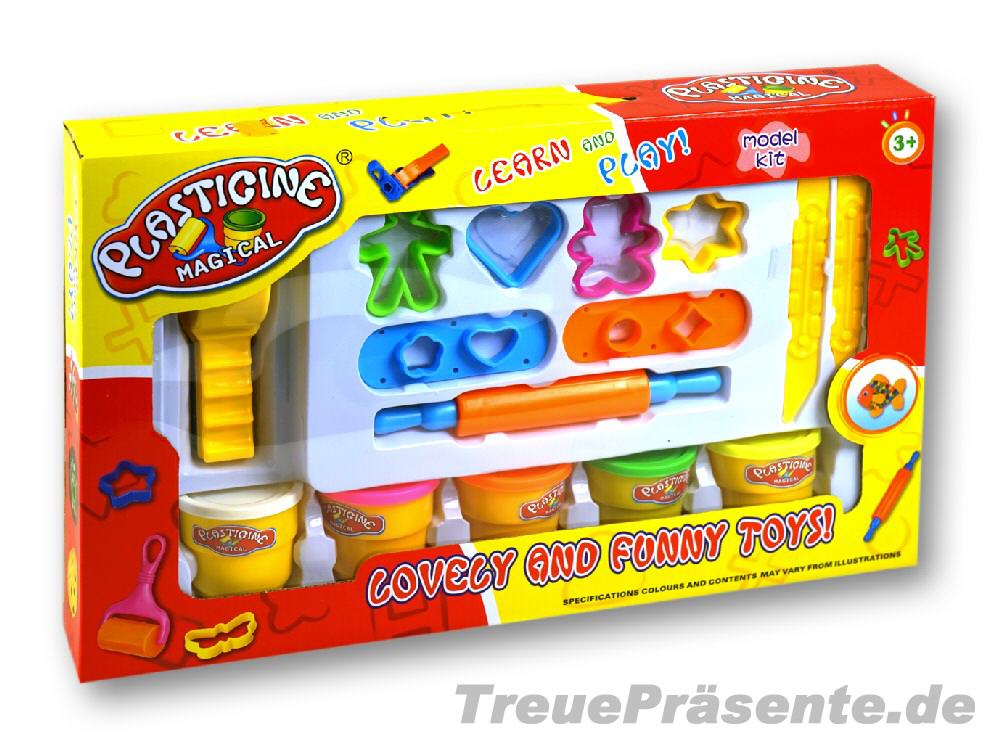 TreuePräsent Knetmasse Set