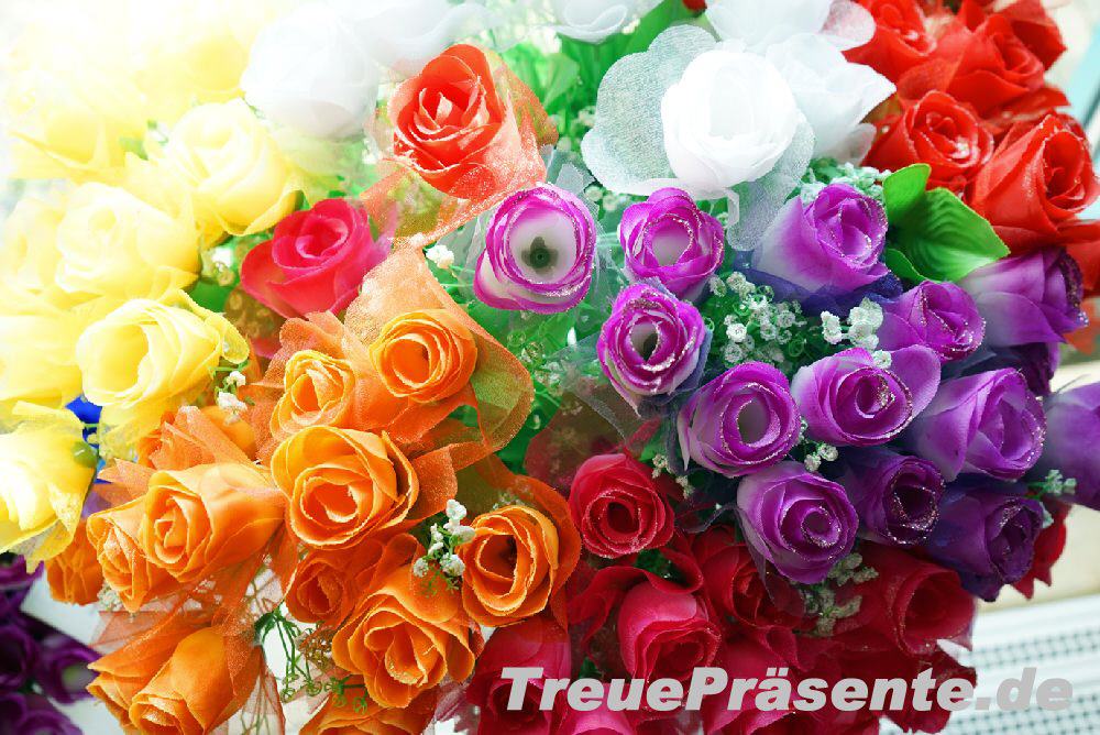 TreuePräsent Effekt-Rose 45 cm