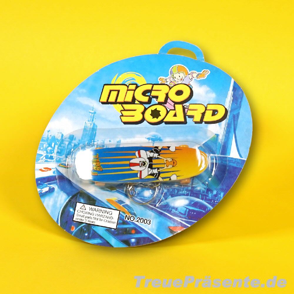 Finger-Skateboard mit Schlüsselanhänger