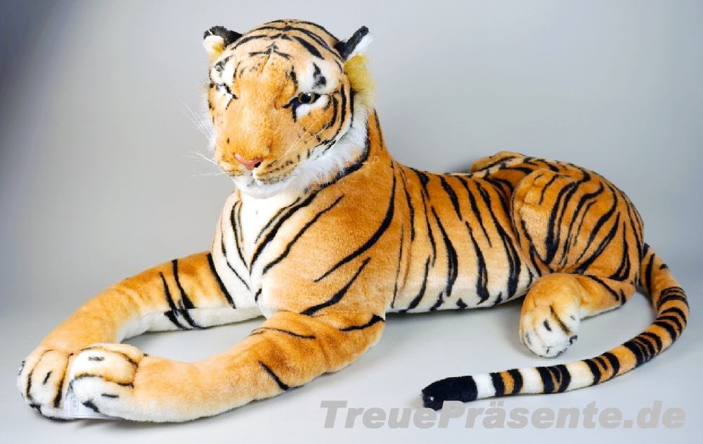 TreuePräsent Plüsch-Tiger 115 cm