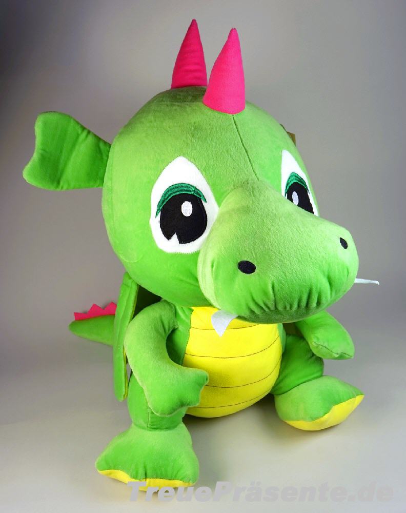 TreuePräsent Plüsch-Babydrachen 70 cm