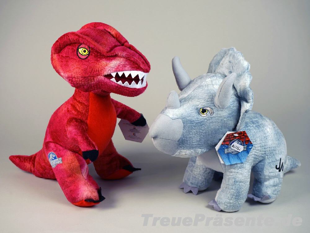 TreuePräsent Plüsch-Dinos Jurassic World 35 cm