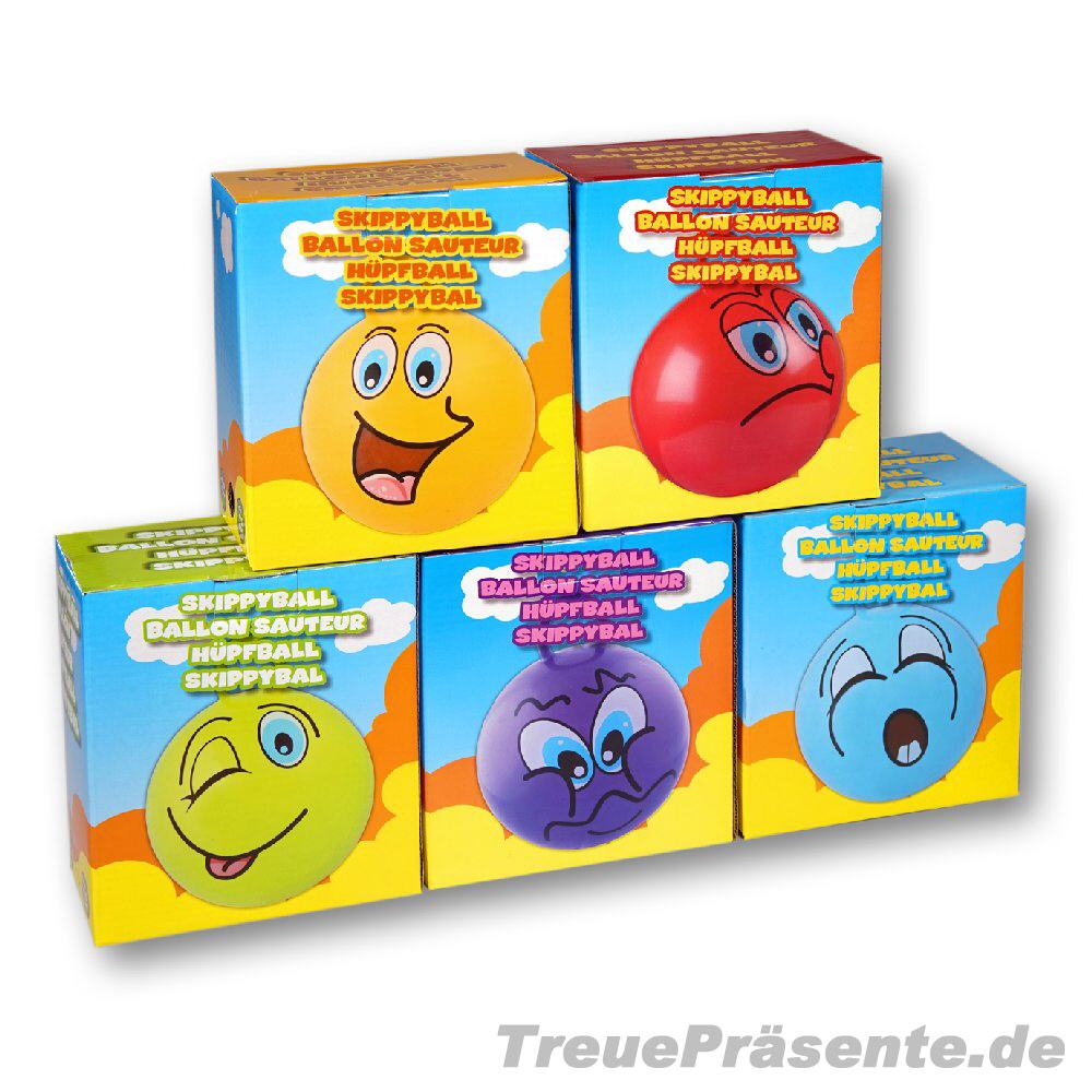 Hüpfball in Verpackung