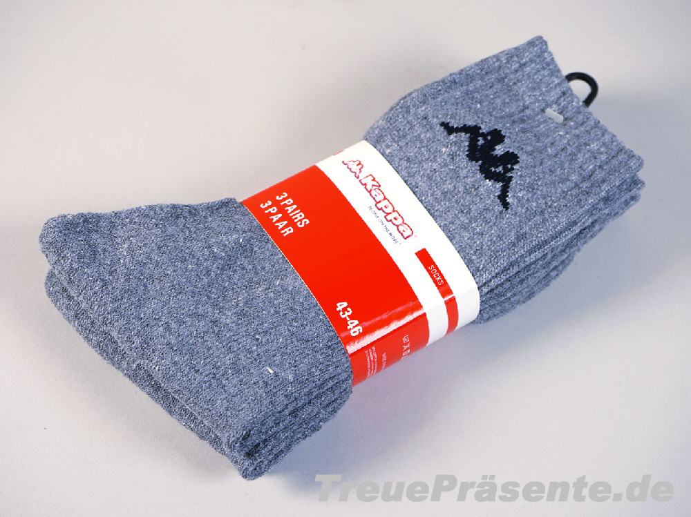 TreuePräsent Herrensocken 3fach sortiert