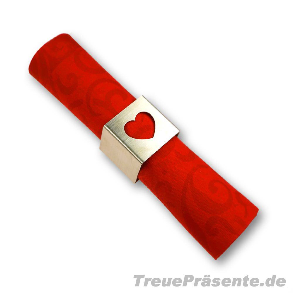 Serviettenring Herz
