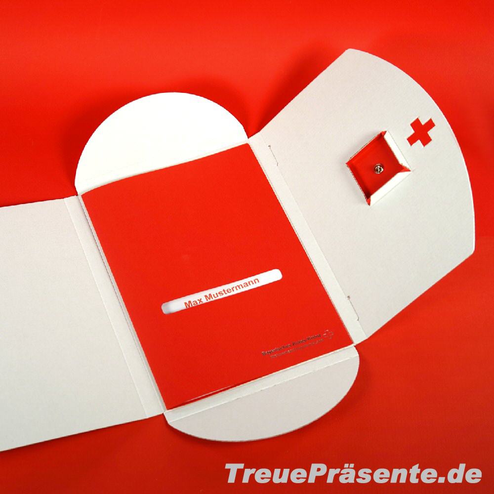 Mappen-Set Jubiläumsspender mit Kartoneinlage