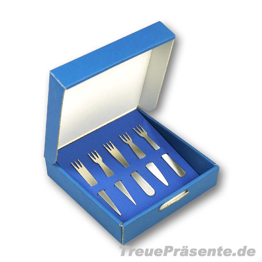 Geschenkset Pommesgabeln / Käsespieße