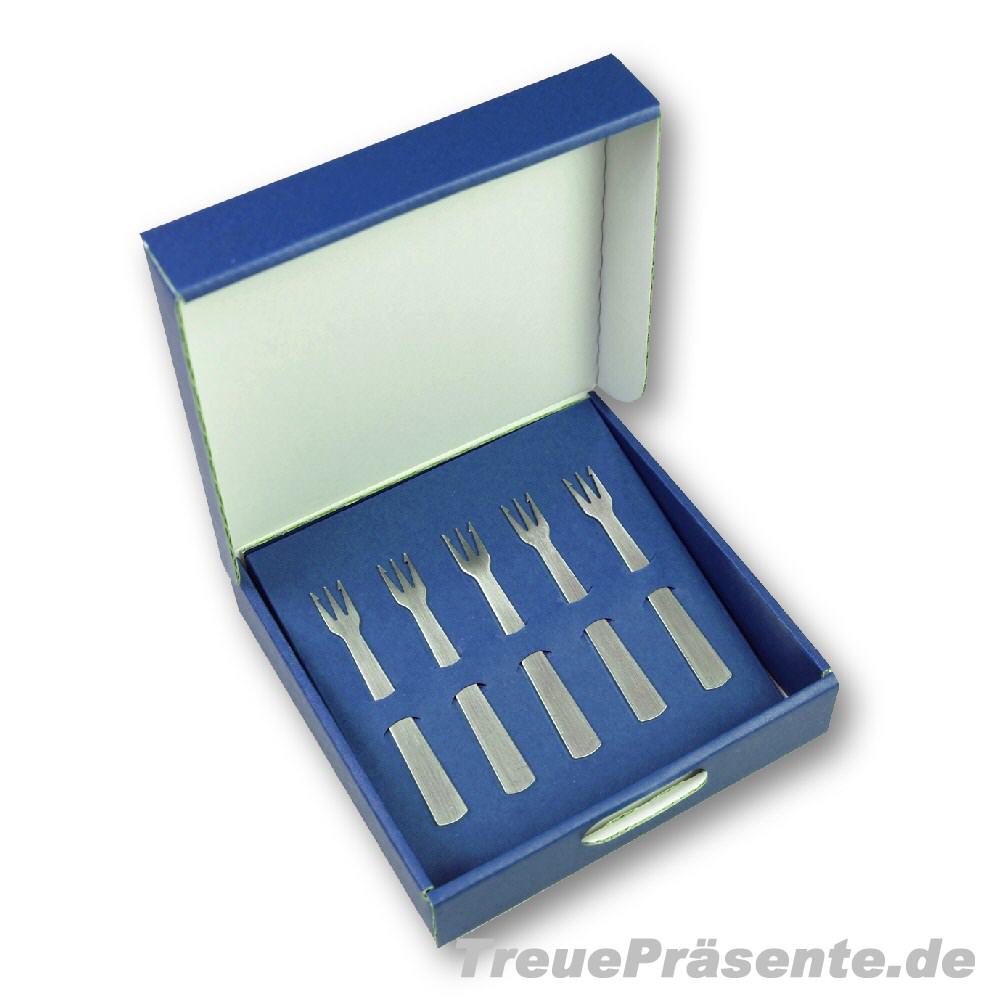 Geschenk-Set fünf Pommesgabeln Modell 04