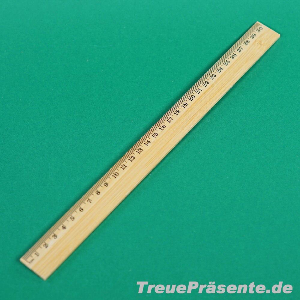 Bambus-Lineal 30 cm