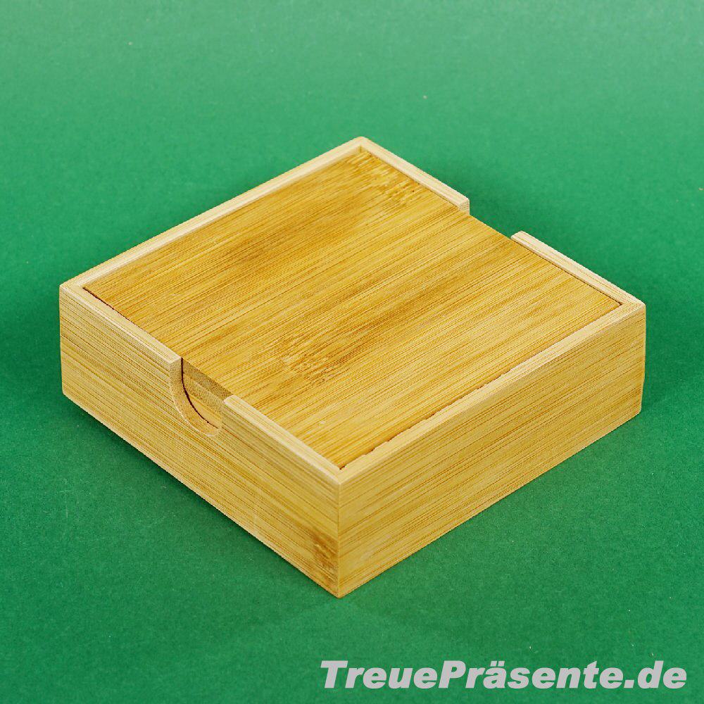 Bambus-Untersetzer-Set 5teilig