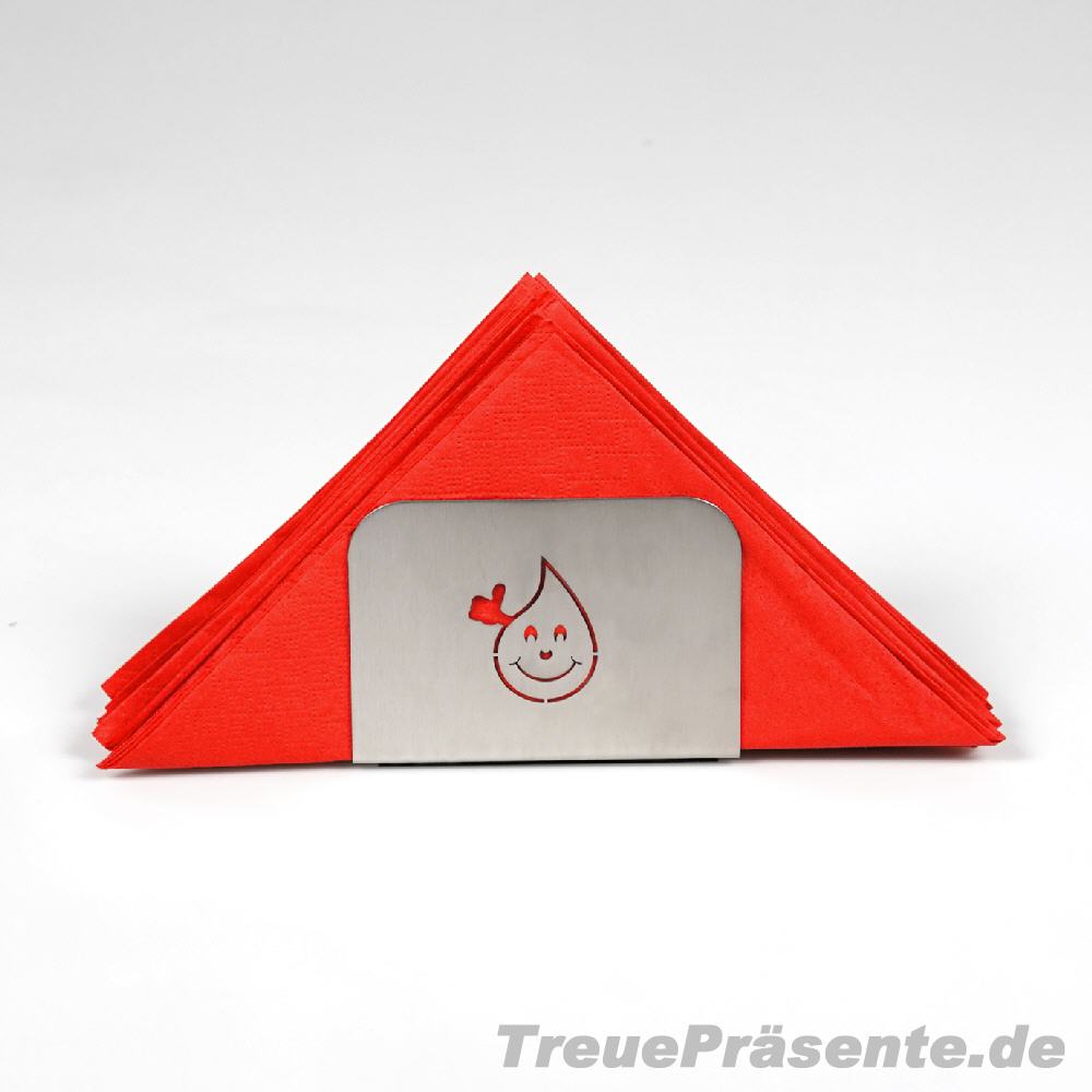 BloodyBuddy Serviettenhalter aus Edelstahl