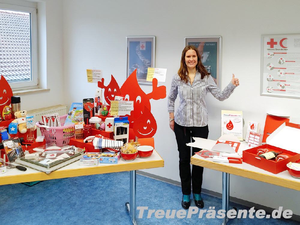 Blutspende-Geschenke Präsentation