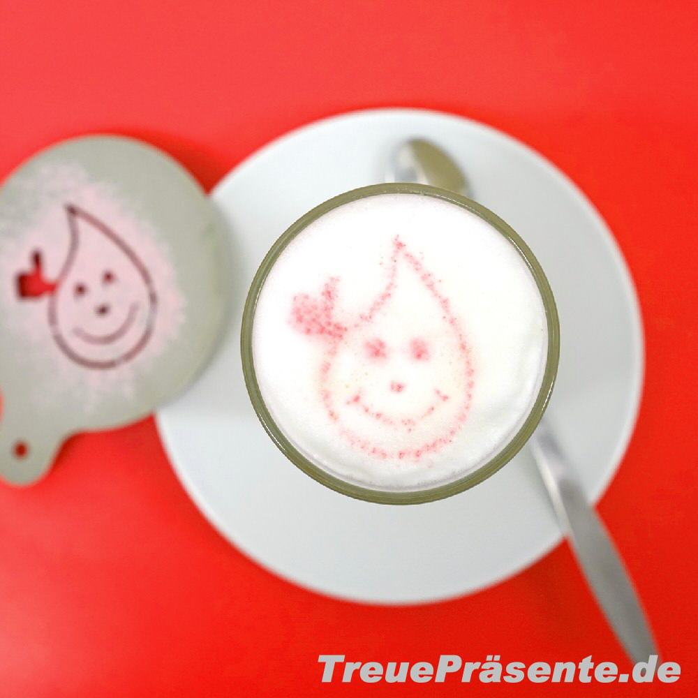 BloodyBuddy Milchschaumabdruck