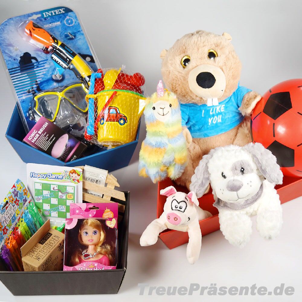 Tombola-Box zur Präsentation