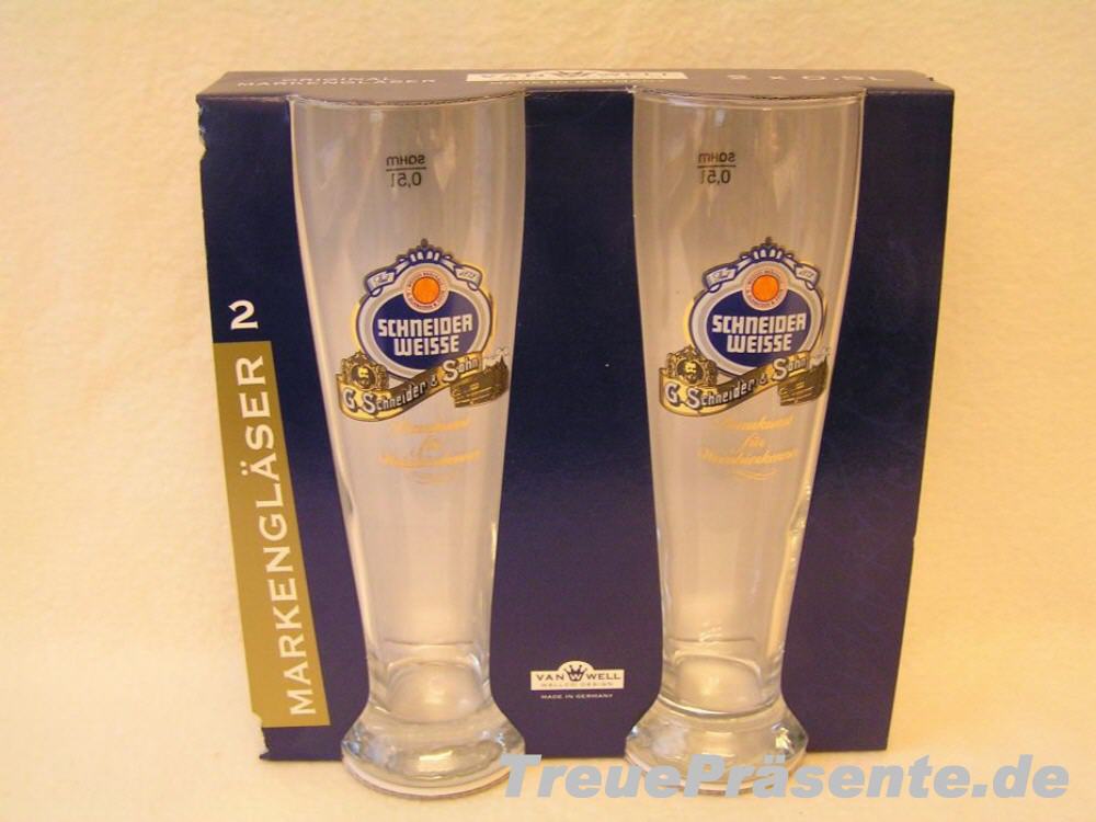 Weißbiergläser Schneider Weiße