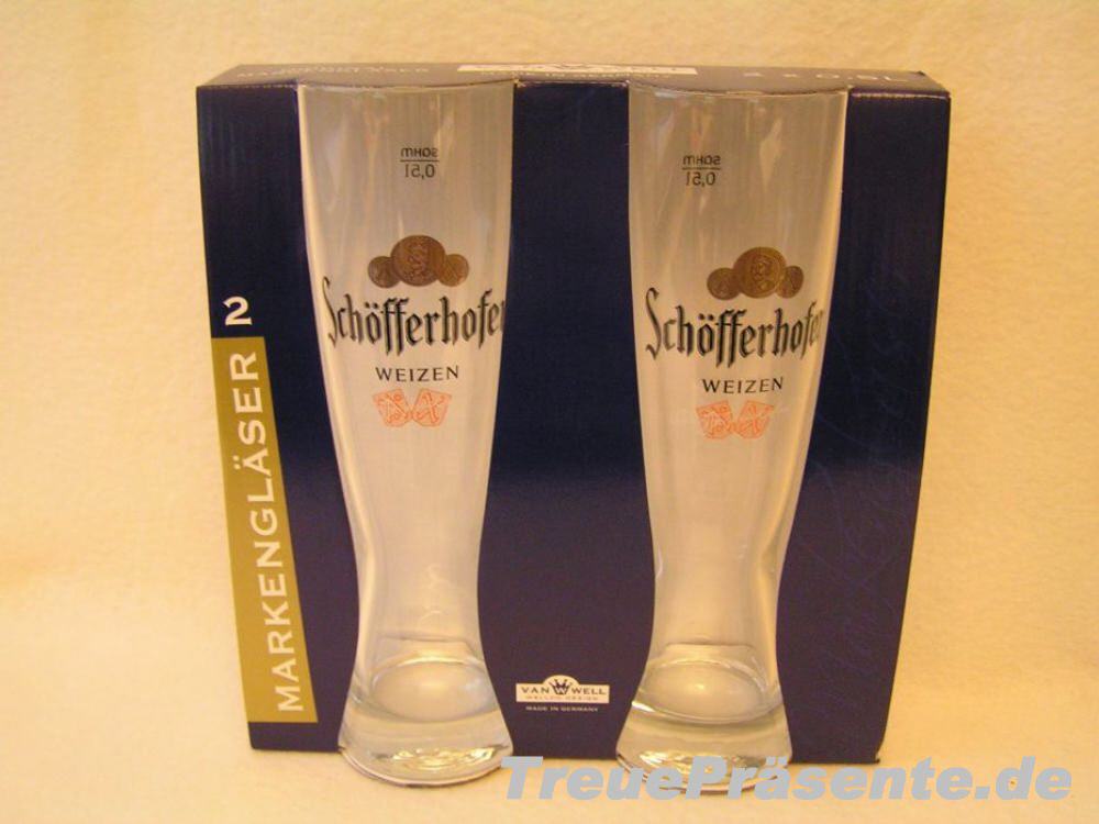 Weißbiergläser Schöfferhofer