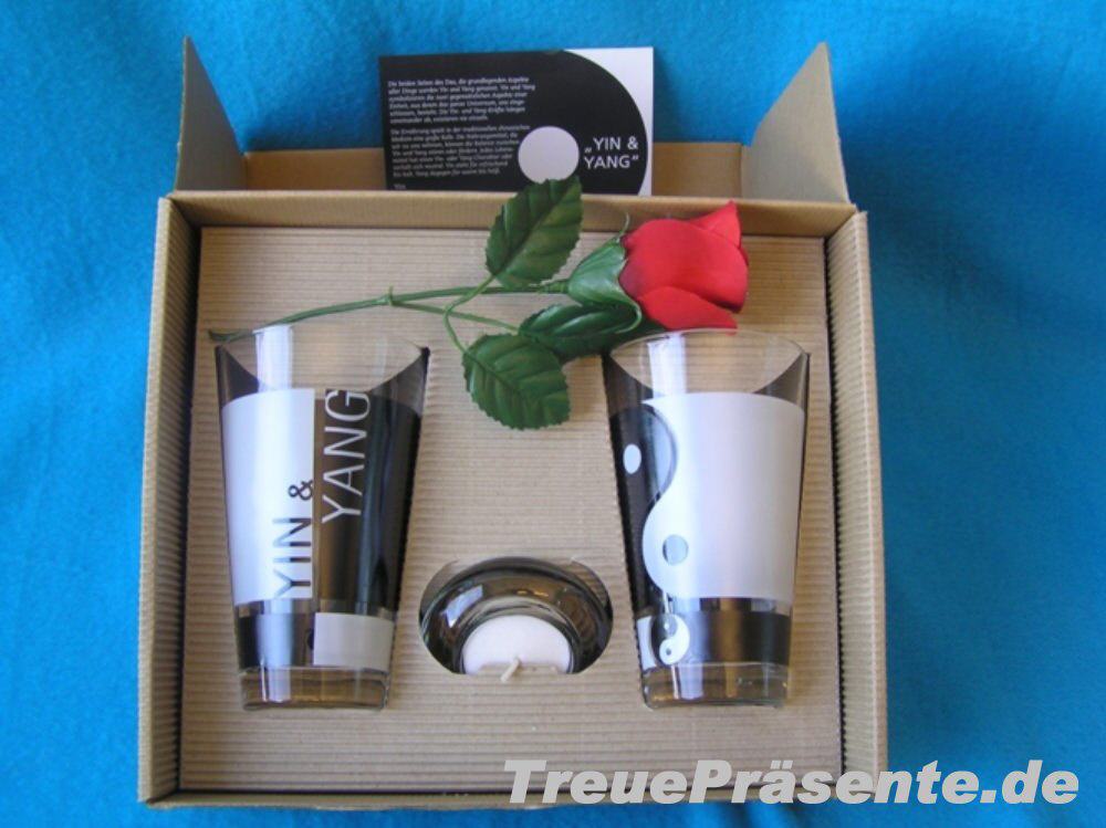 Becher-Geschenkset Yin & Yang