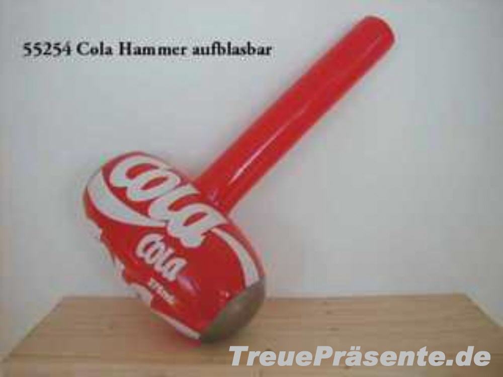 Cola-Hammer aufblasbar
