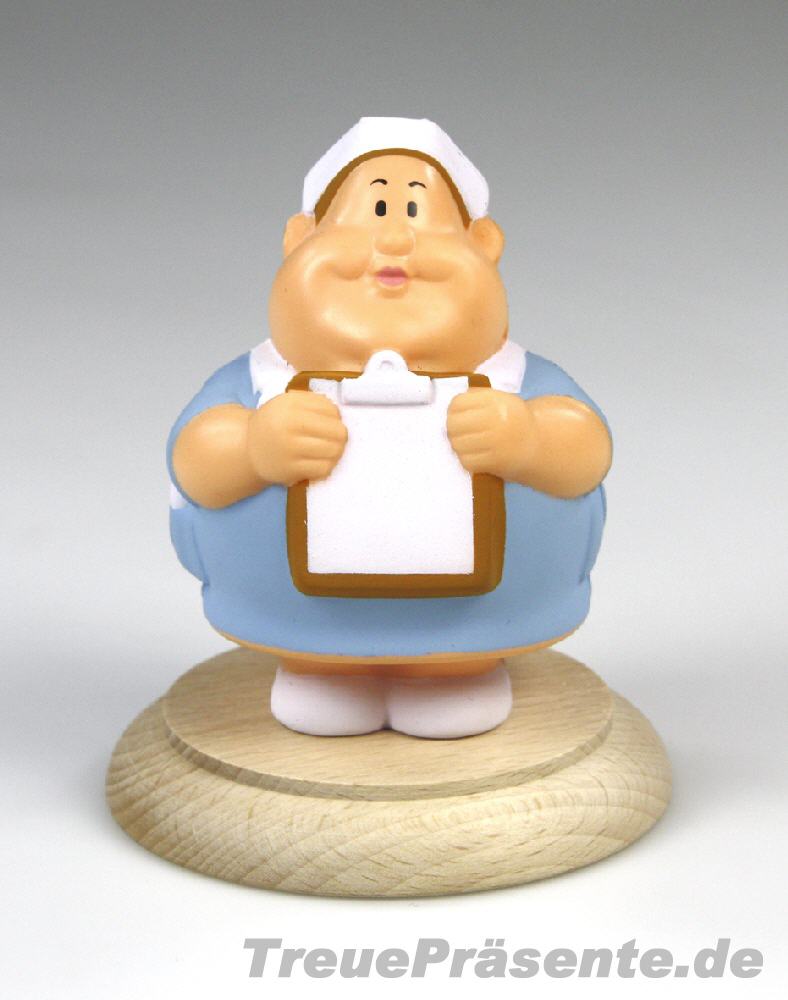 TreuePräsent Berufefigur auf Holzsockel