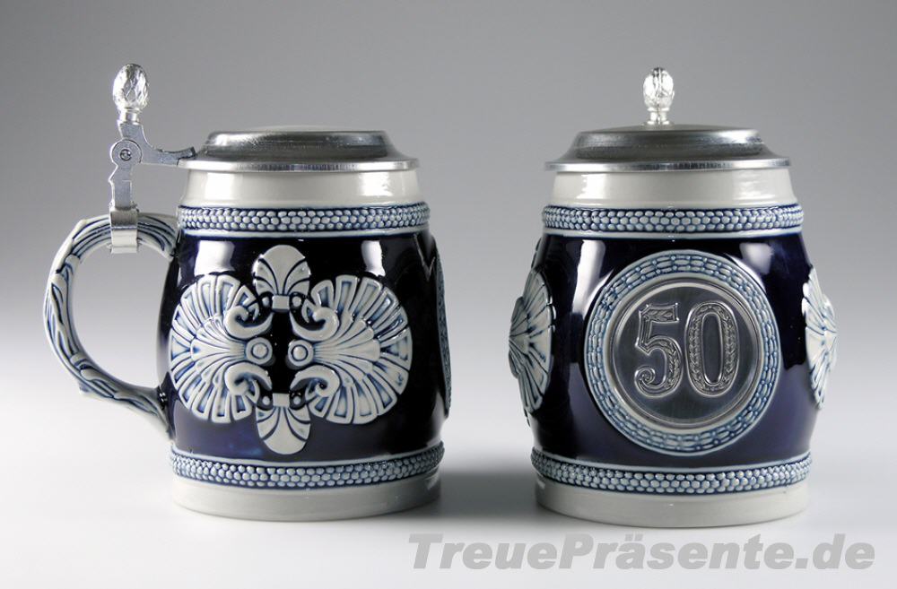 Bierkrug als Treuepräsent