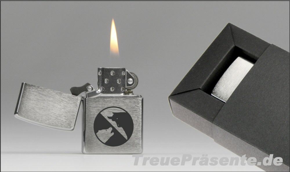 TreuePräsent Zippo-Benzinfeuerzeug